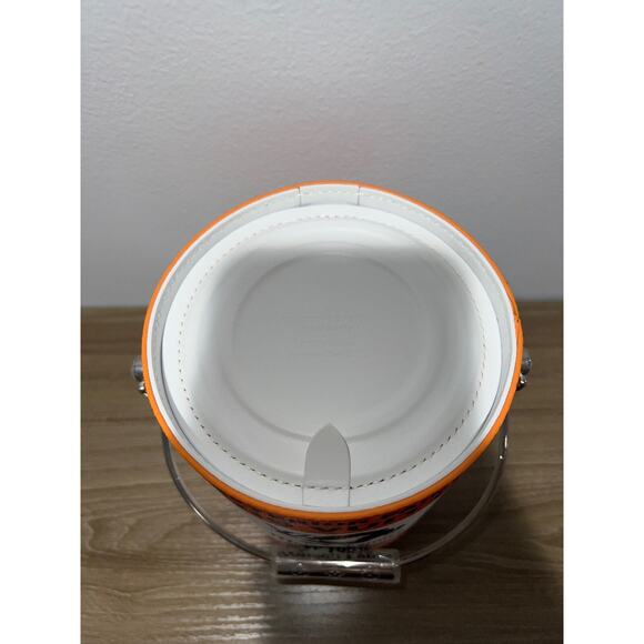 Louis Vuitton Orange LV Paint Can Monogram Top Handle Shoulder Crossbody Bag - Picture 11 of 14